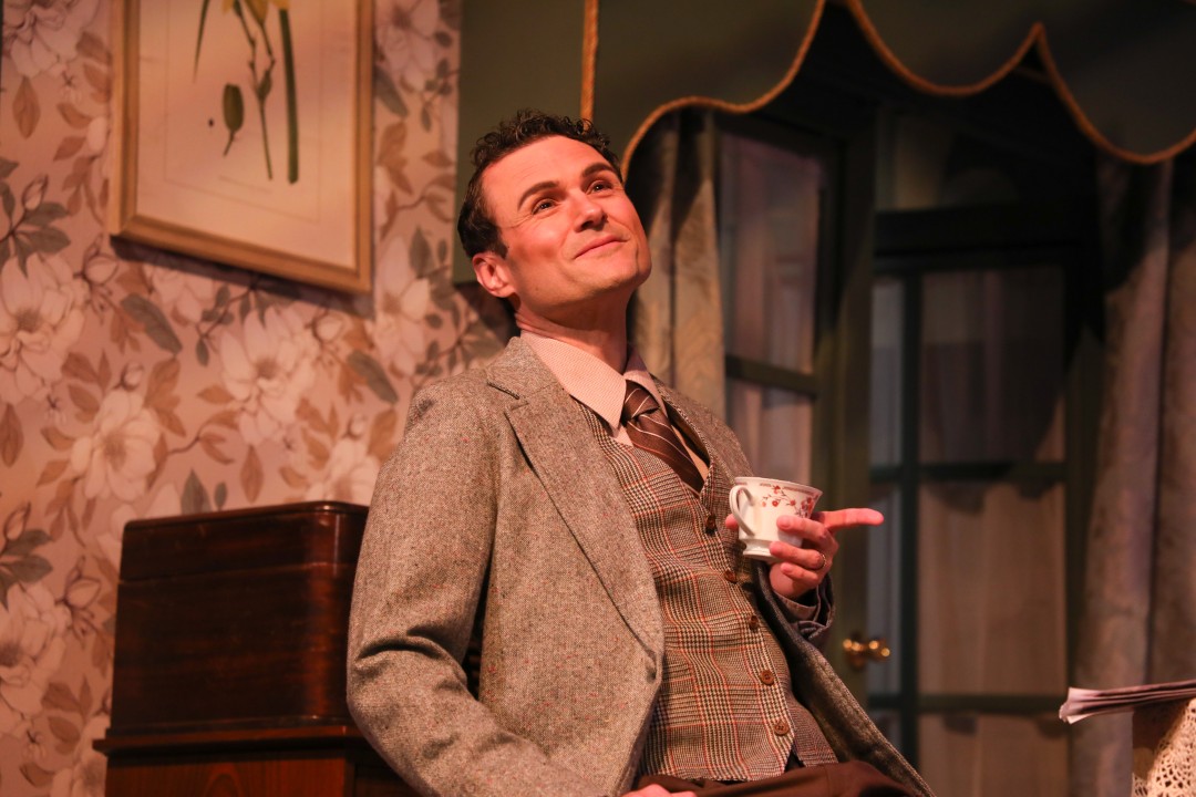 Blithe Spirit 9 Charles at Breakfast